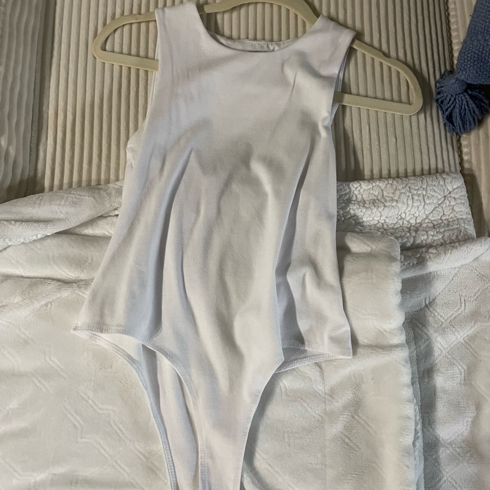 Steve Madden White Bodysuit